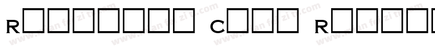 Rankings Caps Regular字体转换
